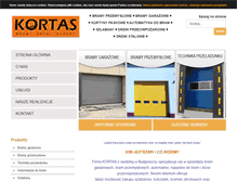 Tablet Screenshot of kortas.com.pl